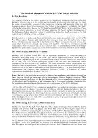 The Student Movement and the Rise and Fall of Suharto by Eric Beerkens