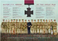Ulster's V.C. Heroes of the Great