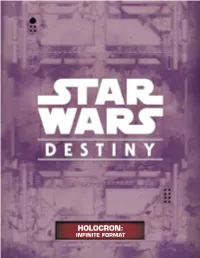 HOLOCRON: INFINITE FORMAT HOLOCRON: INFINITE FORMAT Effective: 10.2.2019