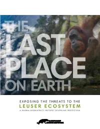 Leuser Ecosystem a Global Biodiversity Hotspot Deserving Protection the Leuser Ecosystem Is The
