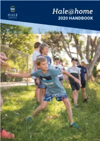 Hale@Home 2020 HANDBOOK