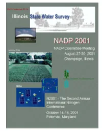 NADP Proceedings 2001