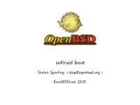 Softraid Boot