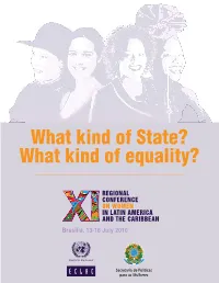 What Kind of Equality?