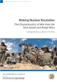 Risking Nuclear Escalation