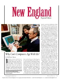 Why Can't Computers Age With
