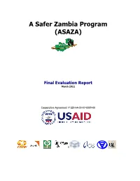 A Safer Zambia Program (ASAZA)