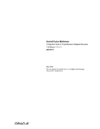 About Using Fusion Middleware Control to Manage Discoverer Middle-Tier Components