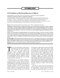 IAP Guidelines on Rickettsial Diseases in Children