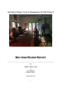Mid-Term Review Report