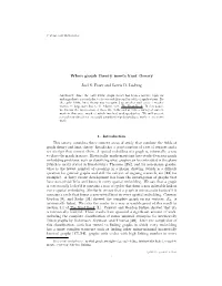 When Graph Theory Meets Knot Theory