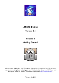 15926 Editor Version 1.4