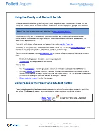 Student Portal Overview Guide