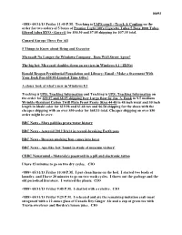 10093 &lt;888&gt; 05/31/13 Friday 11:45 P.M. Tracking Is USPS.Com