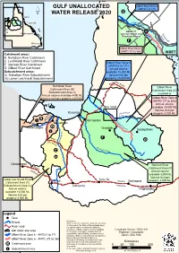 Gulf Unallocated Water Release 2020