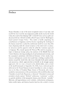 The Chomsky Effect: a Radical Works Beyond the Ivory Tower (Preface)