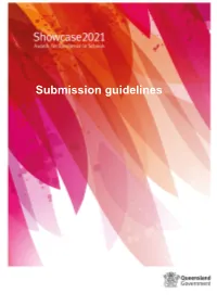 2021 Showcase Awards Submission Guidelines.Pdf