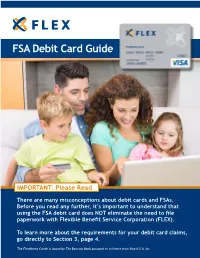 FSA Debit Card Guide