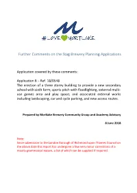 Submission on the Need for a Secondary School