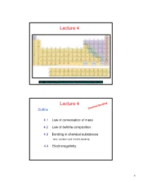 Lecture 4 Lecture 4