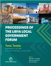 Libya Local Governance Forum