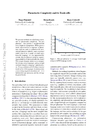 Phonotactic Complexity and Its Trade-Offs