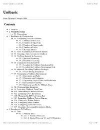 Unibasic 9.3 Reference Guide
