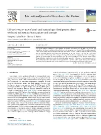 And Natural-Gas-Fired Power Plants With