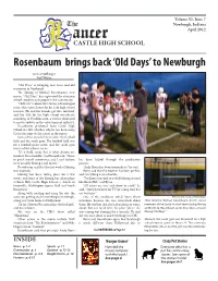 Rosenbaum Brings Back 'Old Days' to Newburgh