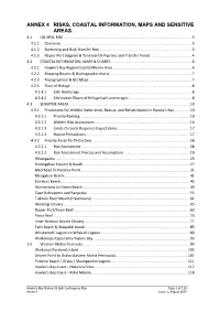 Annex 4 Risks, Coastal Information, Maps and Sensitive Areas