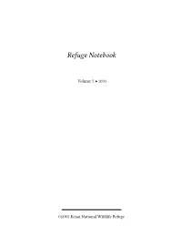 Refuge Notebook