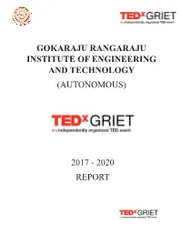 Tedxgriet Report