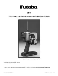 3-Channel Radio Control System Instruction Manual