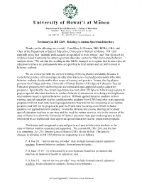 Hb1269 Testimony Hlt 02-14-19