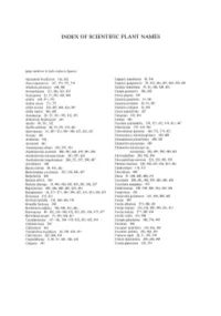 Index of Scientific Plant Names