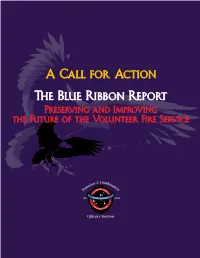 Preserving and Improving the Future of the Volunteer Fire Service