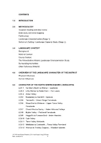 Download CD7/1 Landscape Character Assessment ( Report)