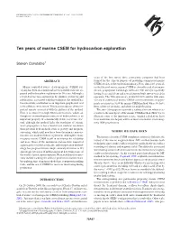 Ten Years of Marine CSEM for Hydrocarbon Exploration