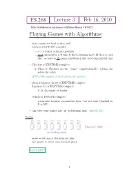 ES.268 Dynamic Programming with Impartial Games, Course Notes 3