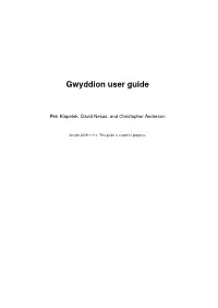 Gwyddion-User-Guide-En-2009-11-11