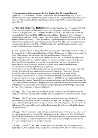 A Modern Interpretation of the Account Given in the Flyer