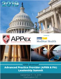 Advanced Practice Provider (APRN & PA) Leadership Summit