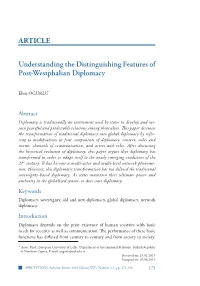ARTICLE Understanding the Distinguishing Features of Post