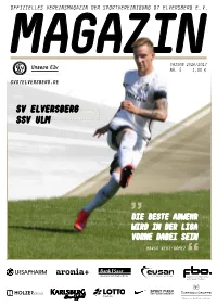 Sv Elversberg Ssv Ulm
