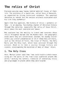 The Relics of Christ