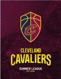 2017 Summer League Guide