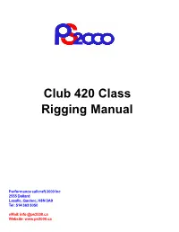 Rigging Manual