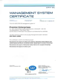 Management System Certific,Ate