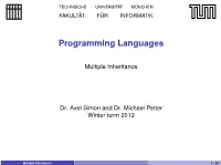 Programming Languages
