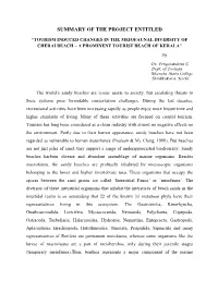 Summary of the Project Entitled